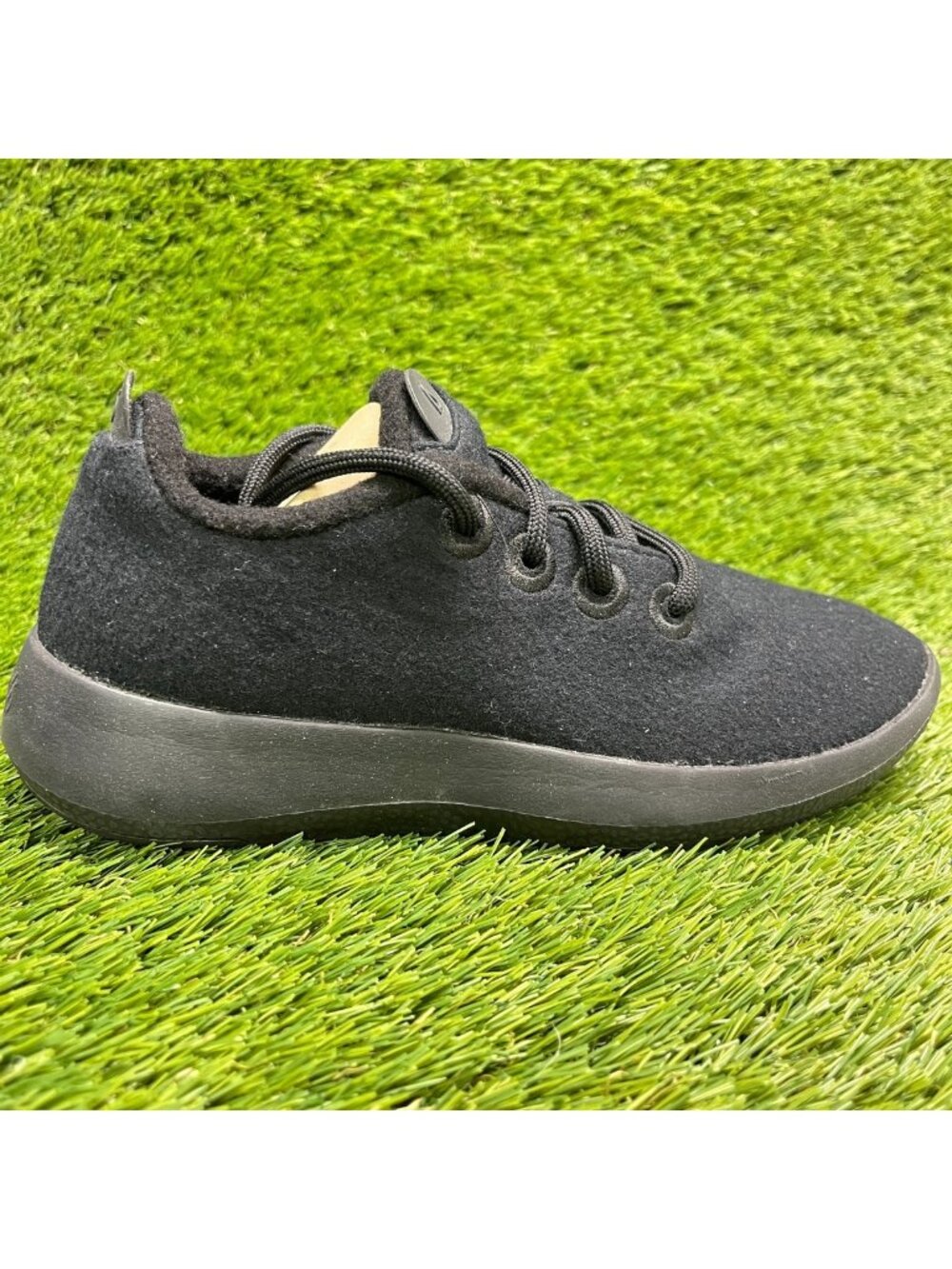Allbirds Wool Runner Mizzle Womens Size 6 Black Athletic Running Shoes Sneakers